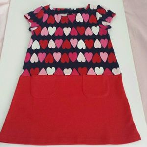 NWT - Gymboree Girls Size 6 Heart Dress